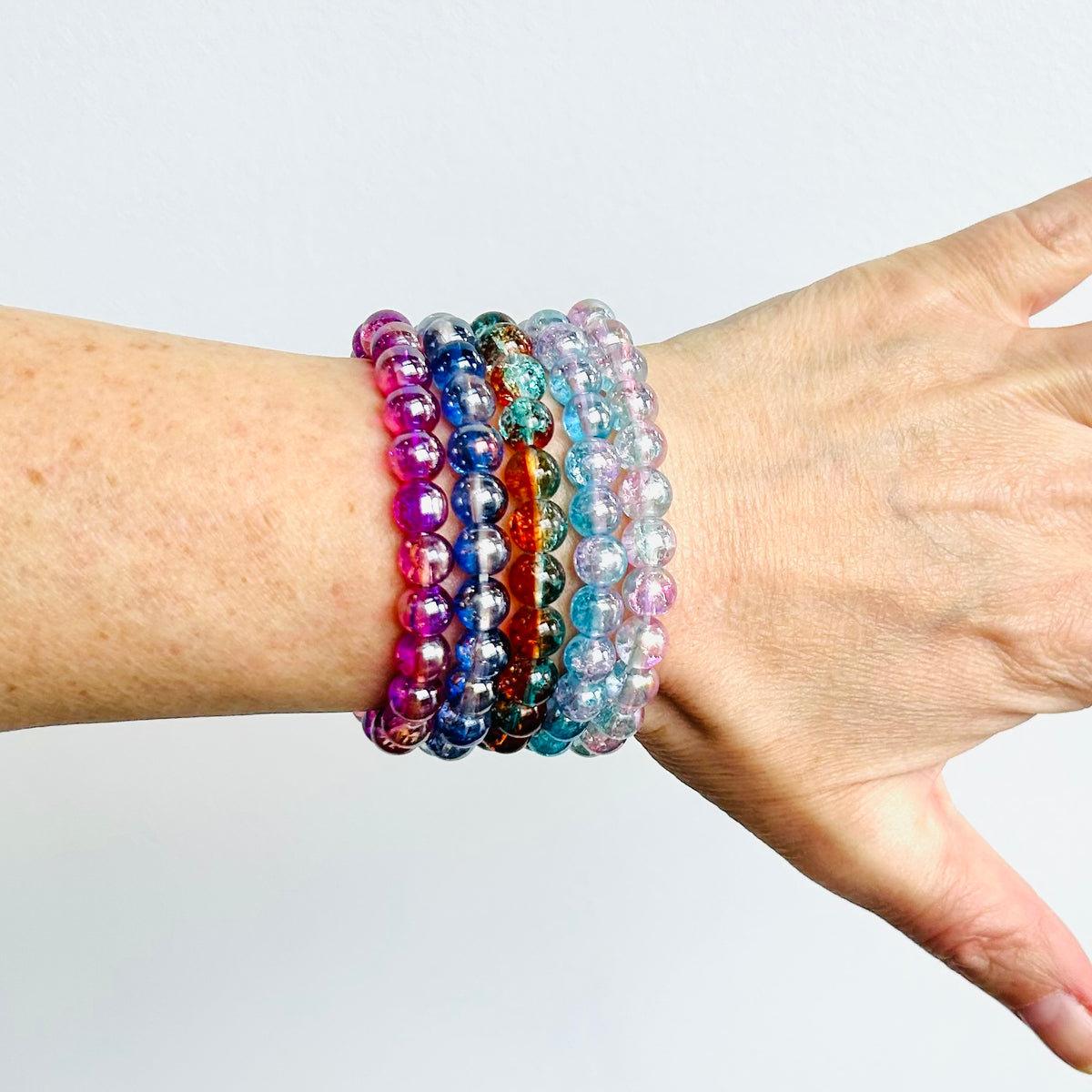 Glass Beach Bracelets