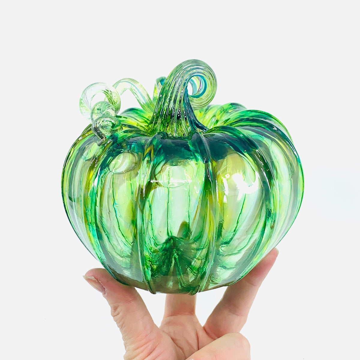 Daily Pumpkin 3478 Squat Gabby Luke Adams Glass Blowing Studio 