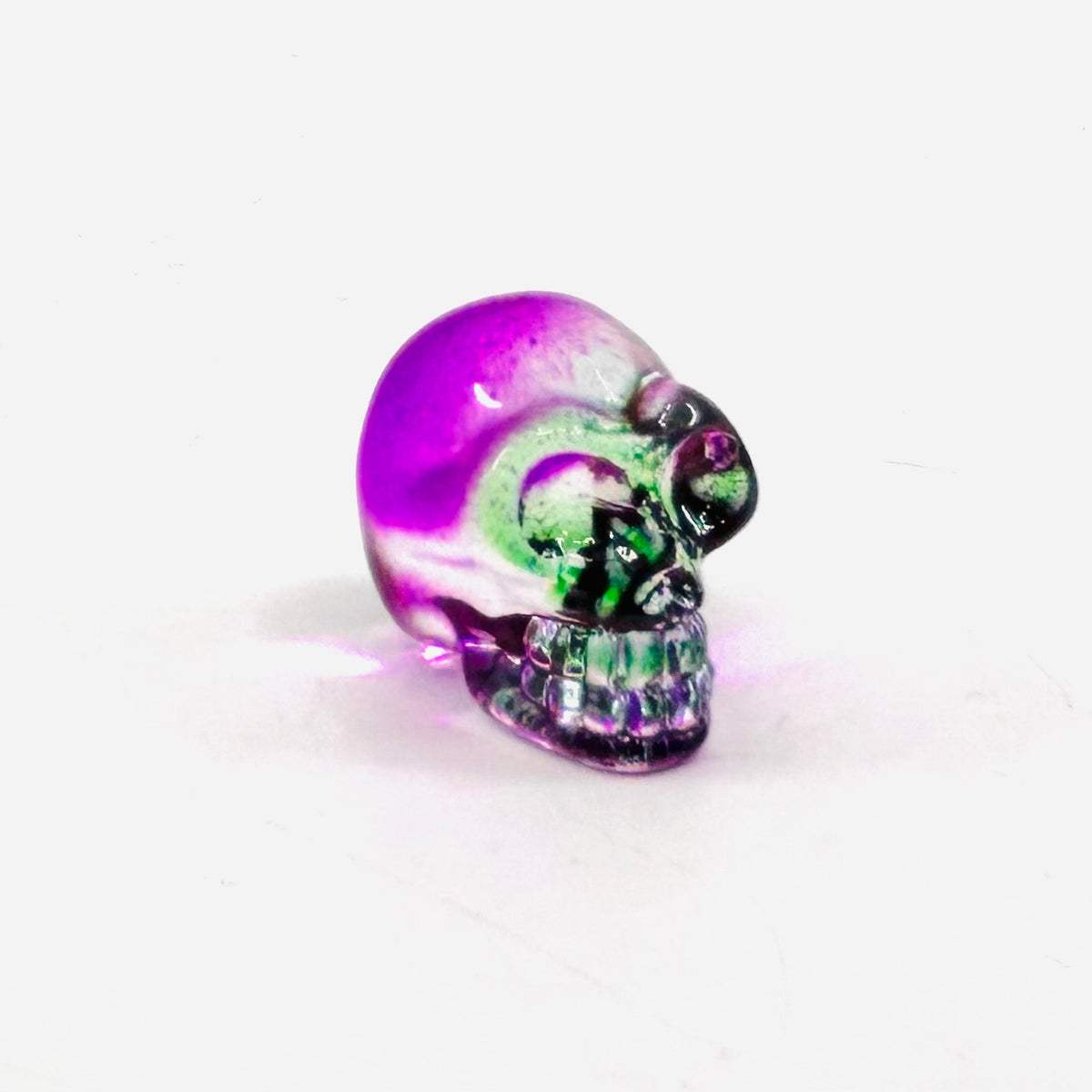 Colorful Glass Skulls