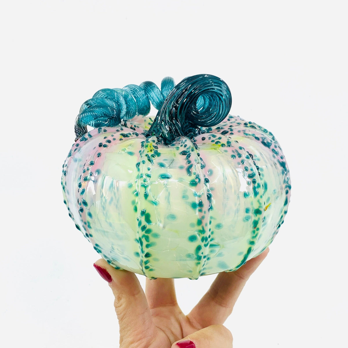 Daily Pumpkin 2019 Squat Gabby Luke Adams Glass Blowing Studio 