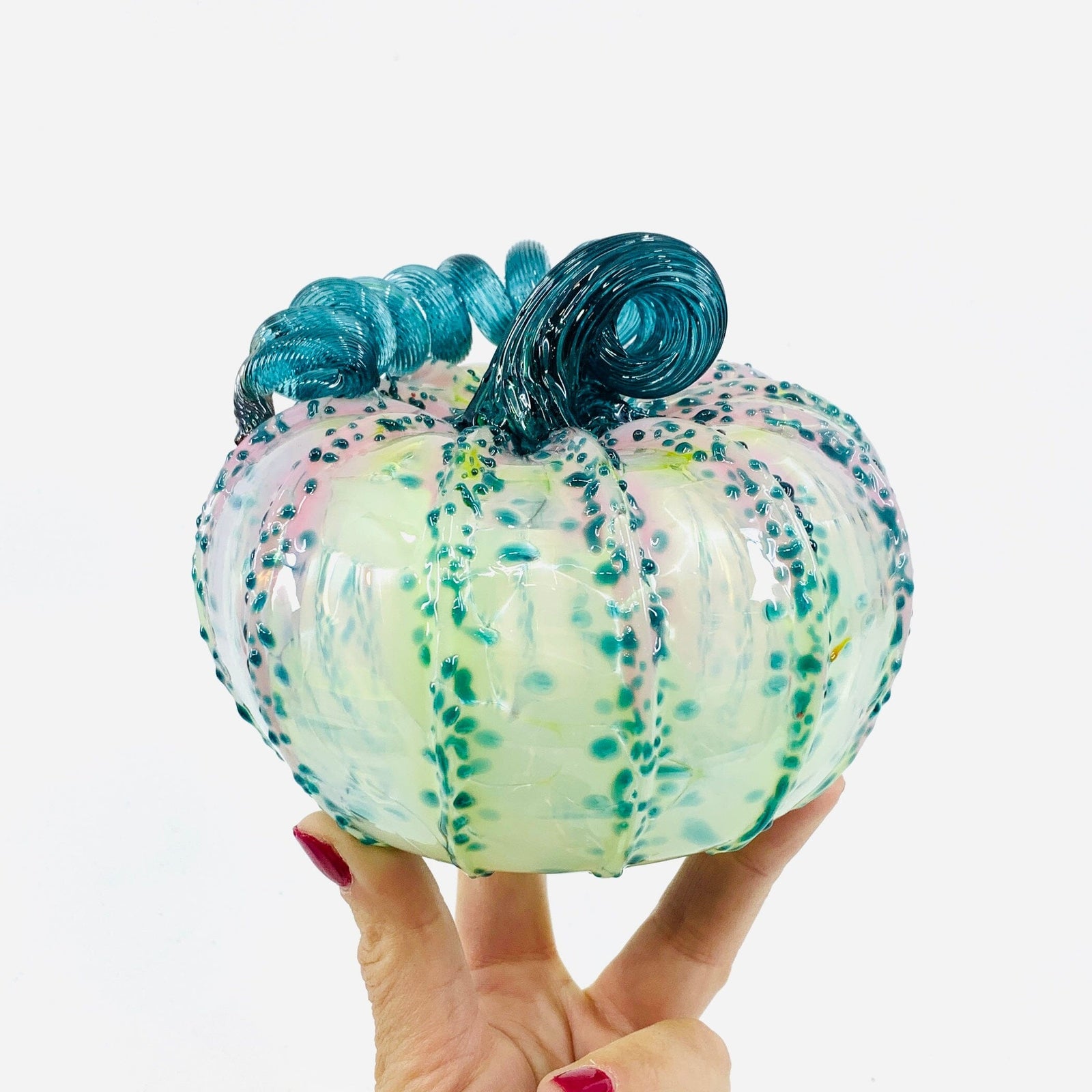 Daily Pumpkin 2019 Squat Gabby Luke Adams Glass Blowing Studio 