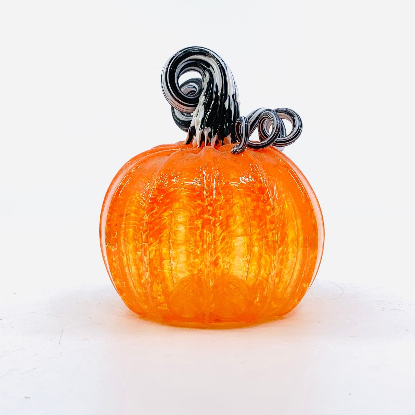 Daily Pumpkin 1588 Oops Mini Gabby Luke Adams Glass Blowing Studio 