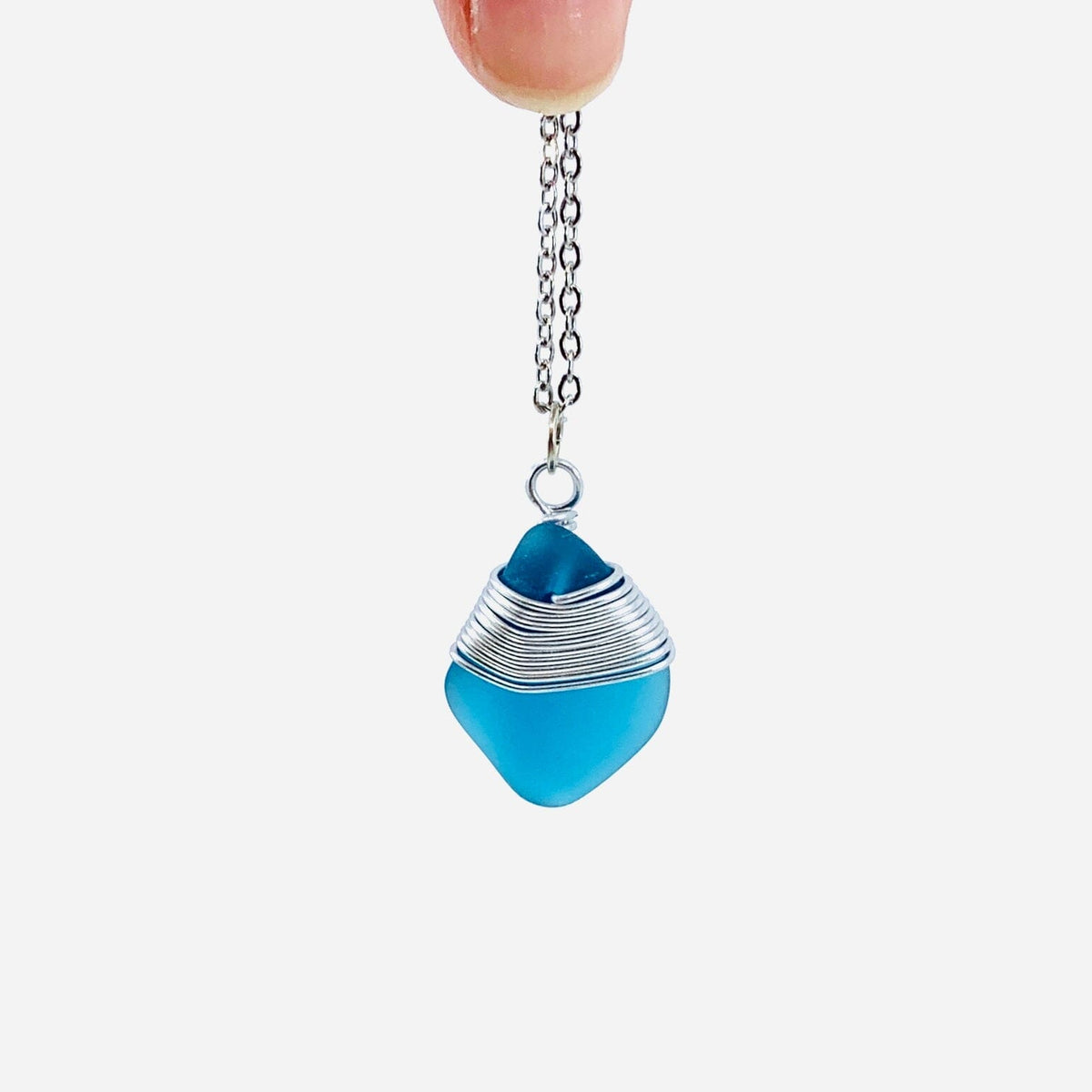 Coastal Sea Glass Necklace - 4 