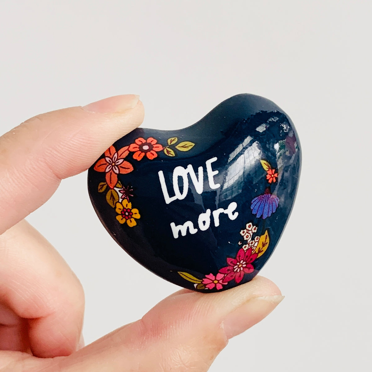 "Inspirational Words" Heart Chimes