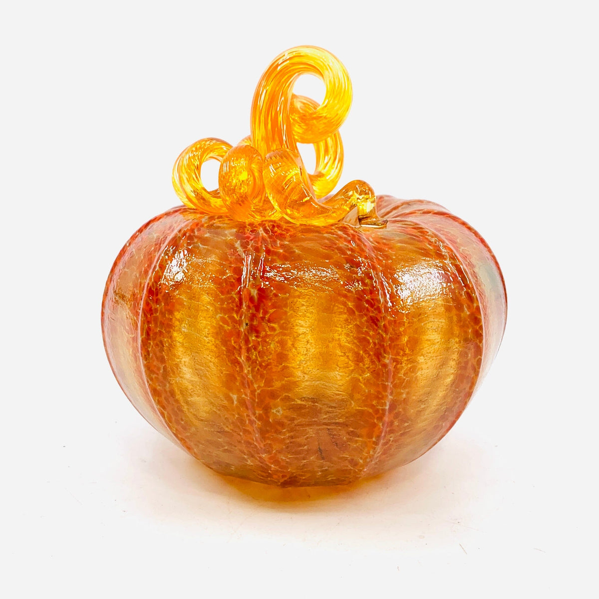 Daily Pumpkin 1183 Squat Daily Pumpkin Luke Adams Glass Blowing Studio 