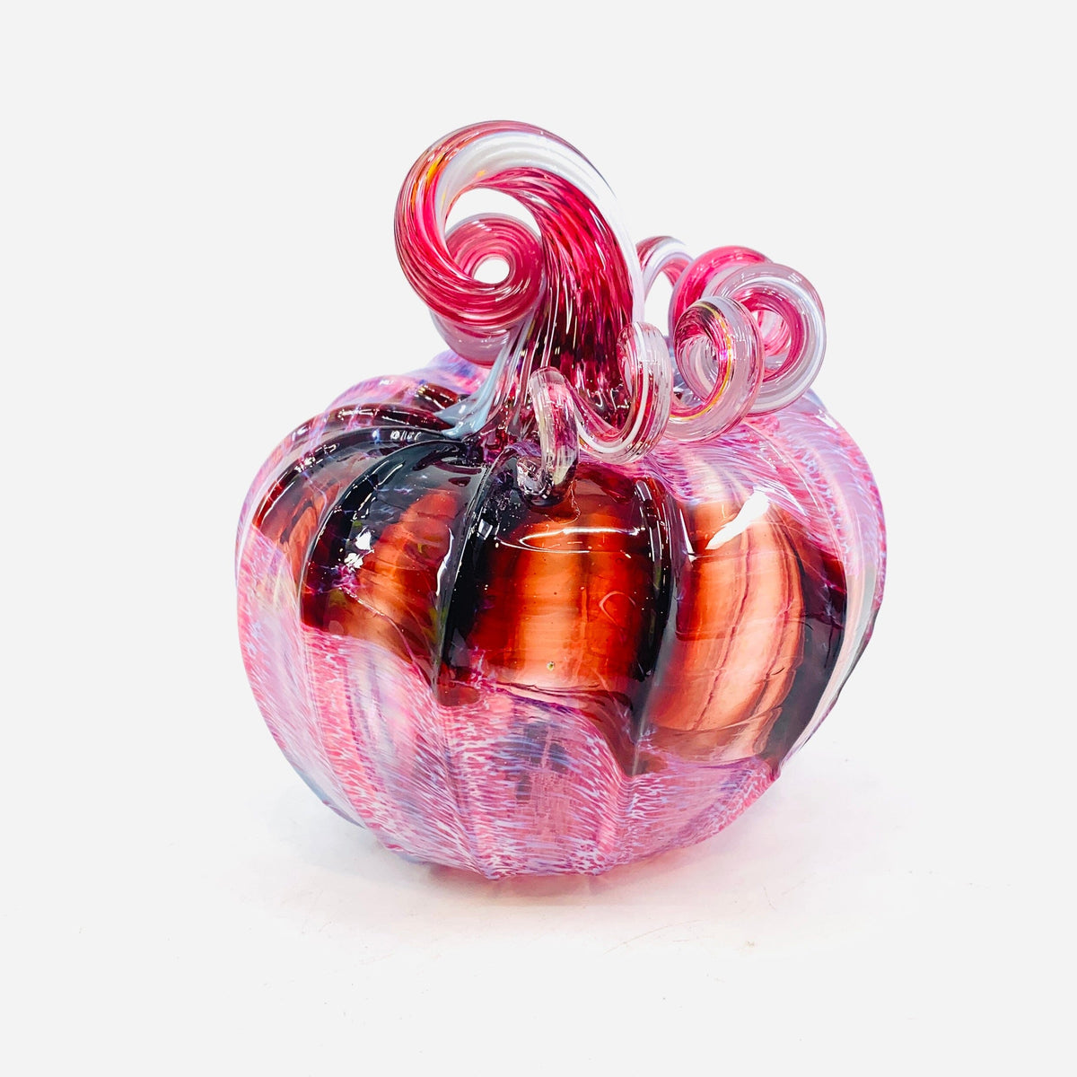 Daily Pumpkin 2679 Sweetheart Squat Gabby Luke Adams Glass Blowing Studio 