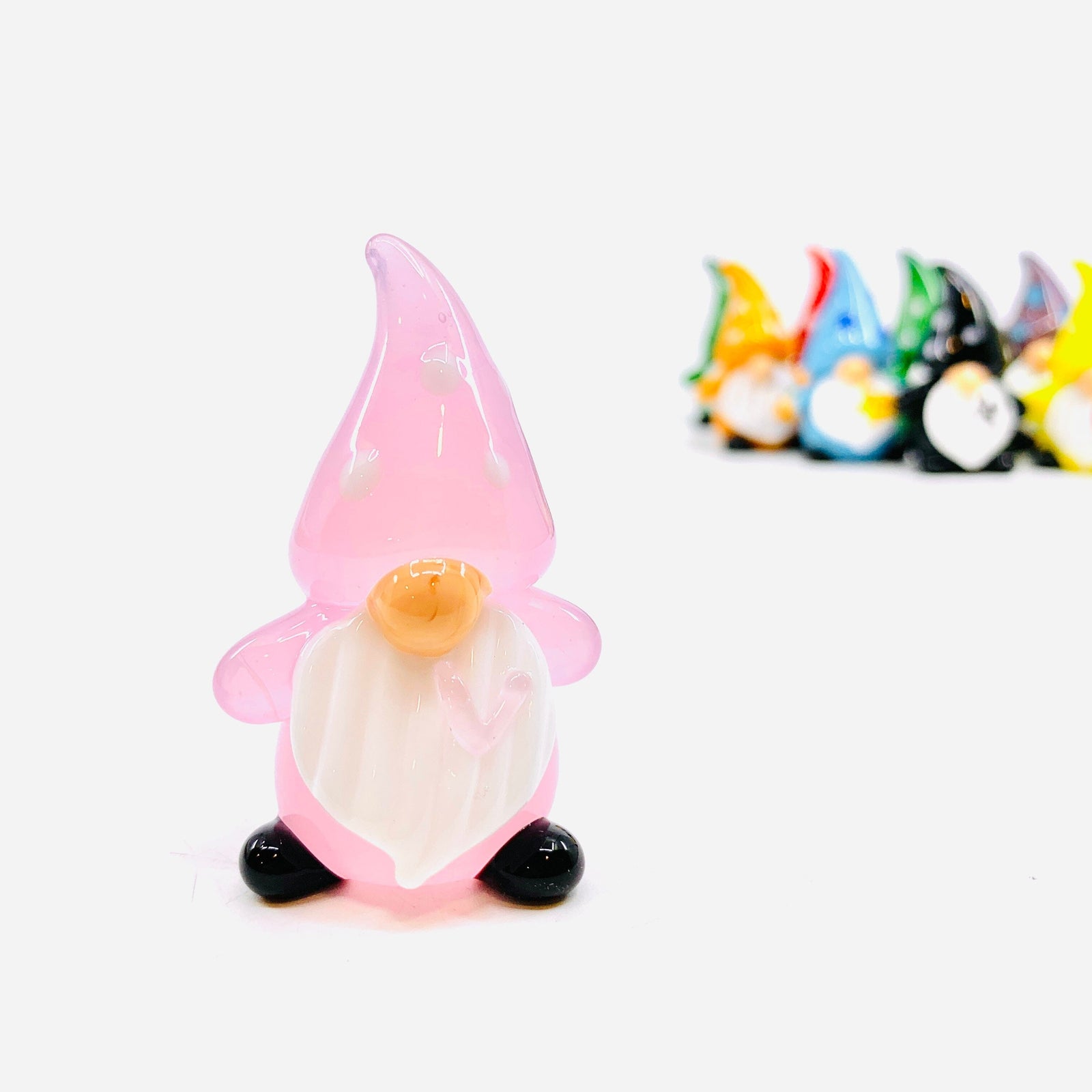 Glass Love Gnome Miniature Alex 