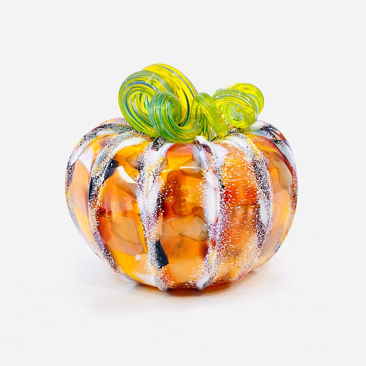 Orange Blossom, The Giving Pumpkin Gabby Luke Adams Glass Blowing Studio 