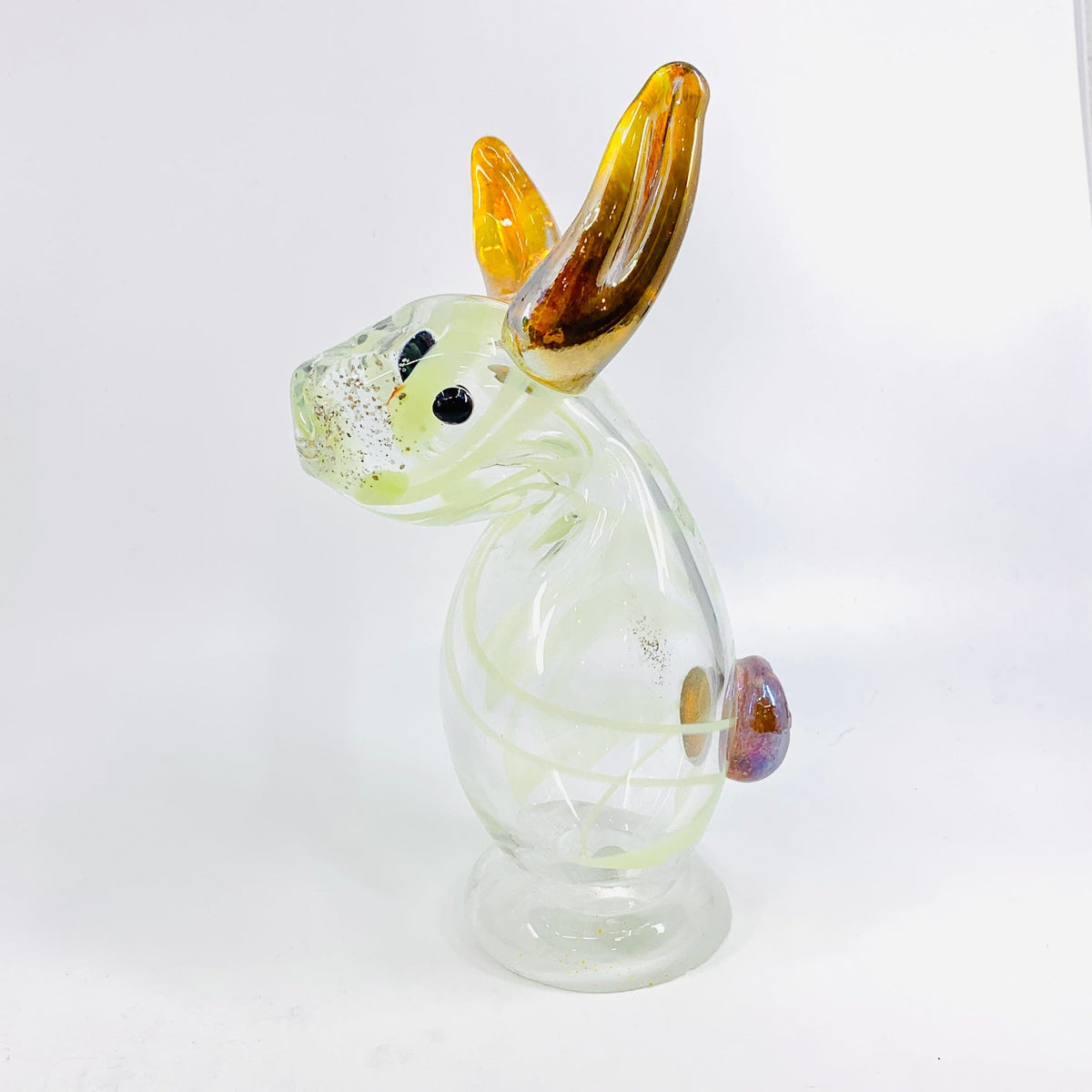 Daily Bunny 240 - Sir Hopsalot Gabby Luke Adams Glass Blowing Studio 
