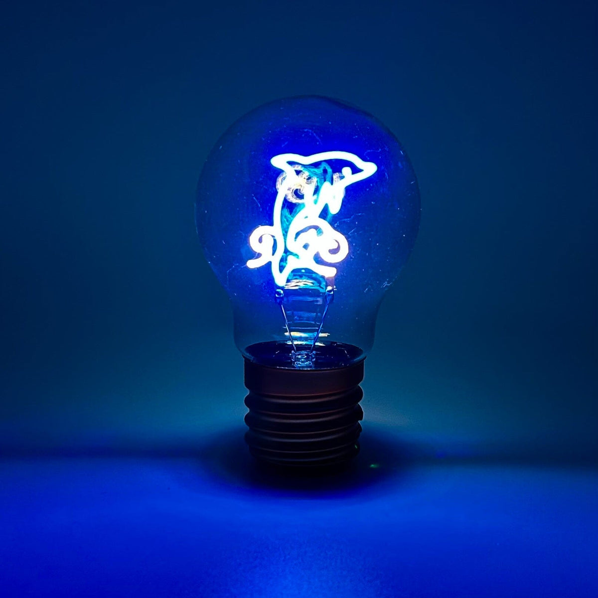 Neon Dolphin Lightbulb 29TONIGHT 