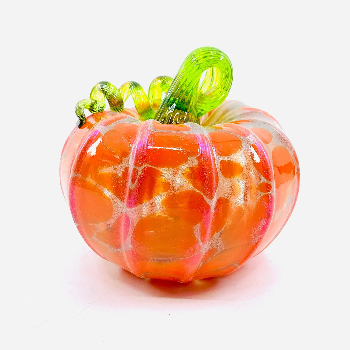 Daily Glow Pumpkin 513 Fall Squat Daily Pumpkin Luke Adams Glass Blowing Studio 