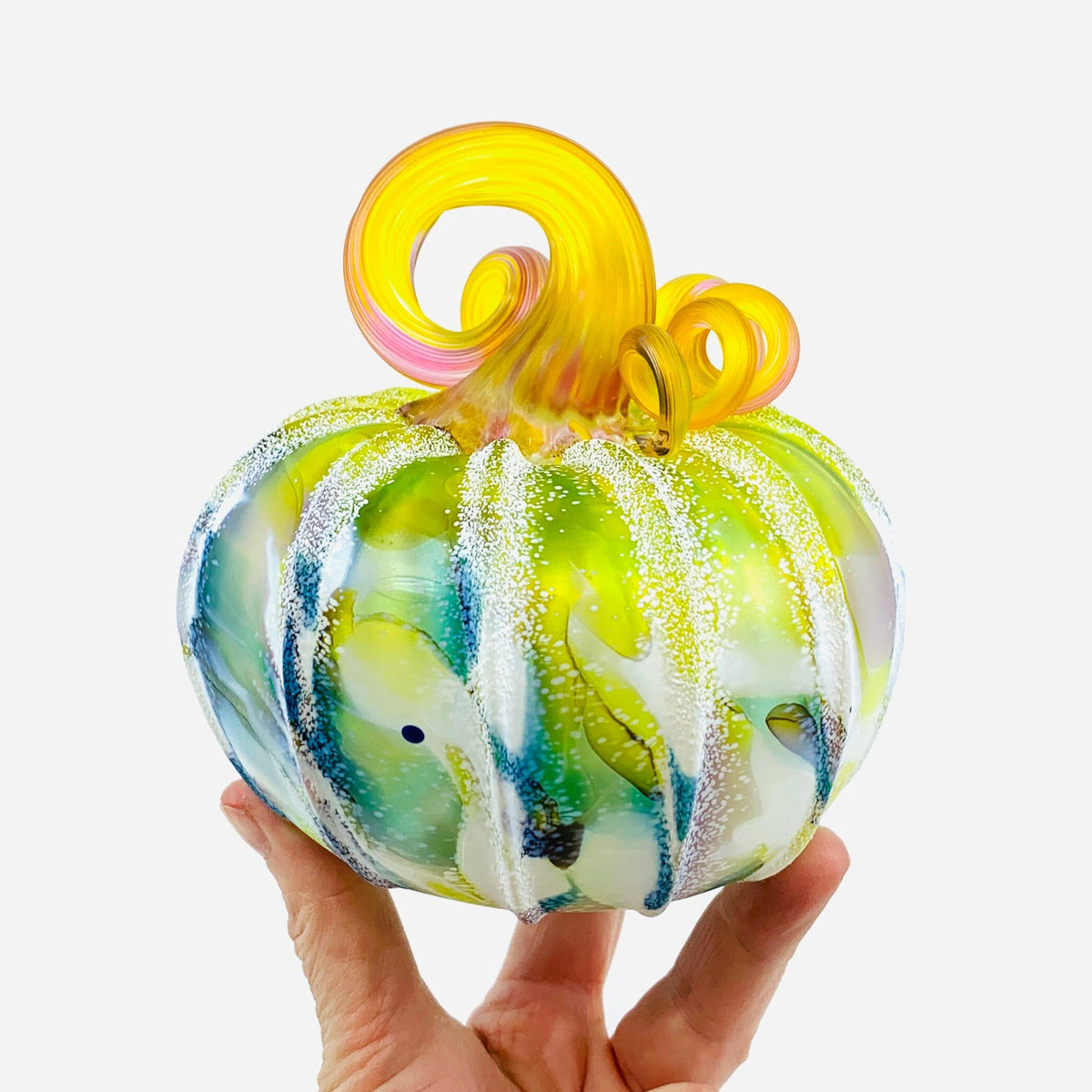 Daily Pumpkin 461 Matte Squat Gabby Luke Adams Glass Blowing Studio 