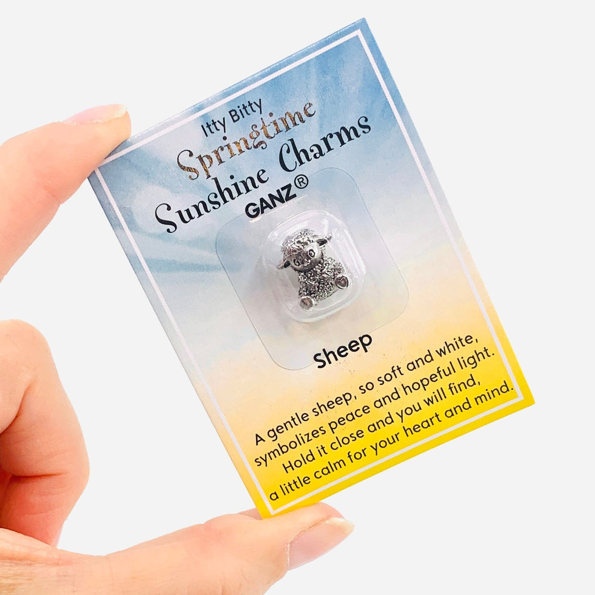 Itty Bitty Springtime Sunshine Charms, Sheep GANZ 