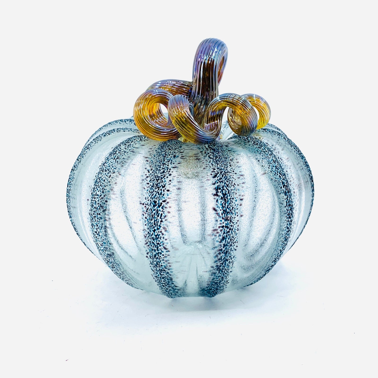 Daily Glow Pumpkin 3670 Jumbo Squat Gabby Luke Adams Glass Blowing Studio 
