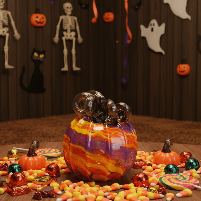 Mini Monster Mash Pumpkin Inspo Luke Adams Glass Blowing Studio 