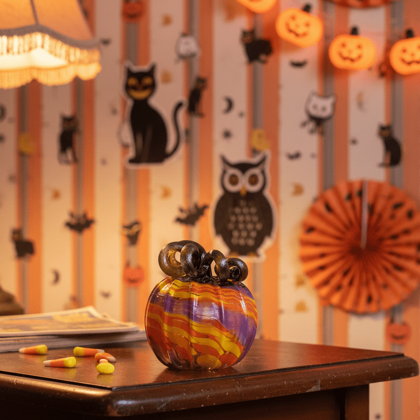 Mini Monster Mash Pumpkin Inspo Luke Adams Glass Blowing Studio 