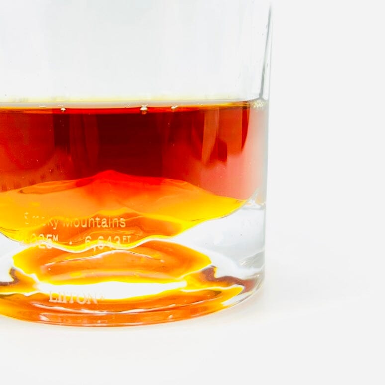 Smoky Mountain Whiskey Glass Set of 2 Decor DKK Brands 