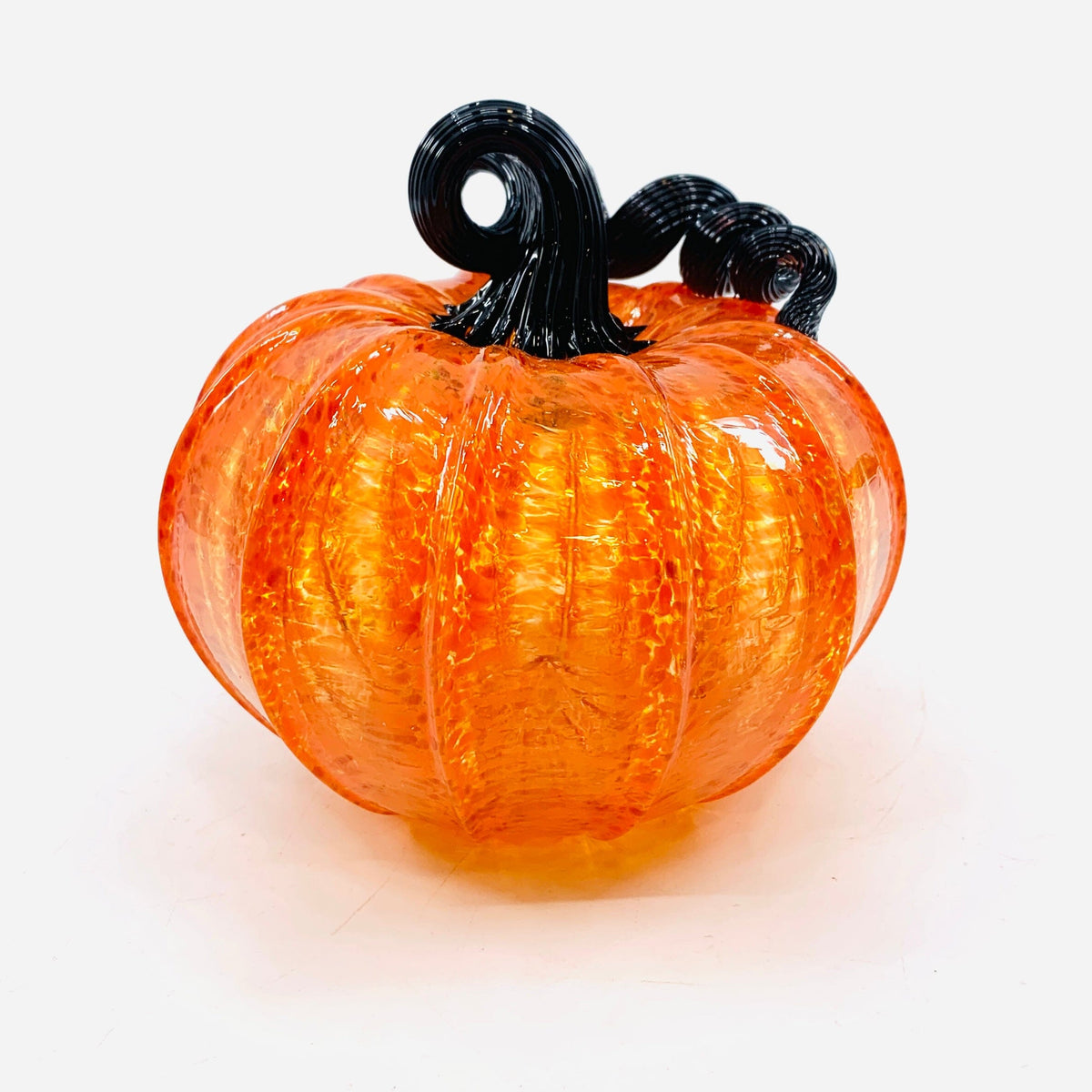 Daily Pumpkin 97 Fall Squat Gabby Luke Adams Glass Blowing Studio 