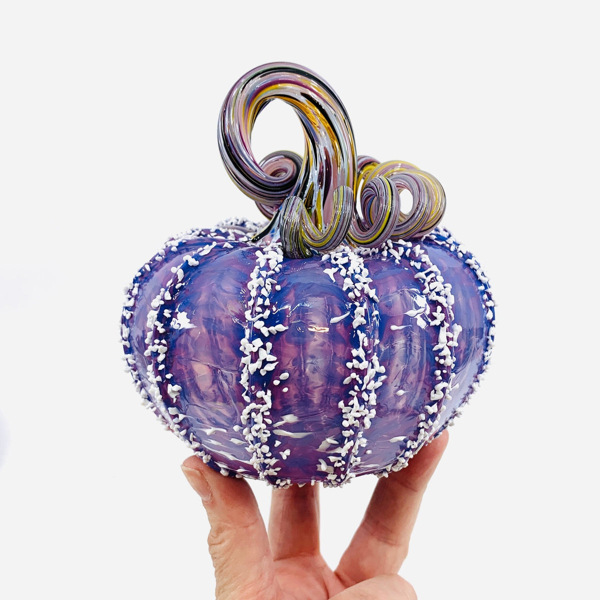 Daily Pumpkin 994 Squat Gabby Luke Adams Glass Blowing Studio 