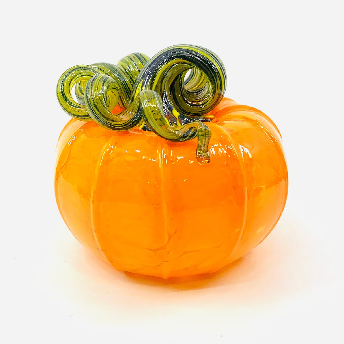 Daily Pumpkin 2355 Squat Gabby Luke Adams Glass Blowing Studio 