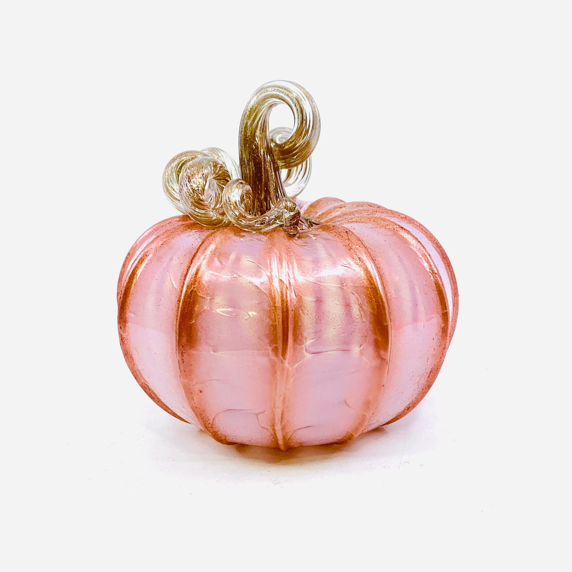 Breast Cancer Awareness Pumpkin 2025 Inspo Luke Adams Glass Blowing Studio 