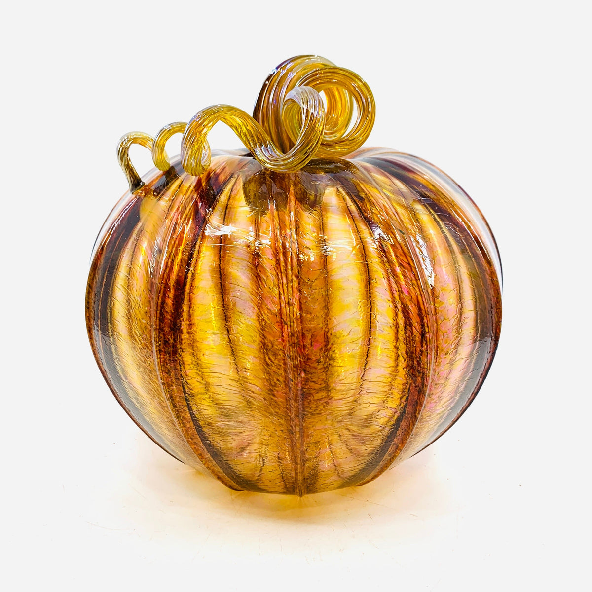 Daily Pumpkin 1321 Large Daily Pumpkin Luke Adams Glass Blowing Studio 