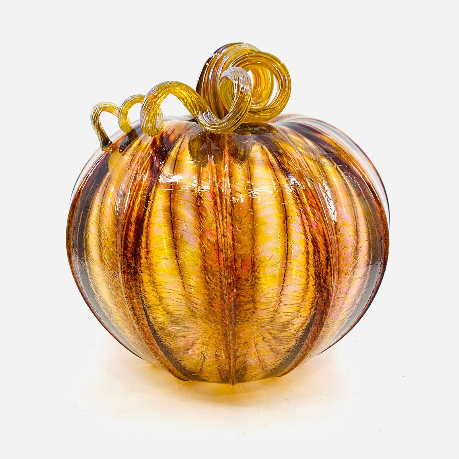 Daily Pumpkin 1321 Large Daily Pumpkin Luke Adams Glass Blowing Studio 