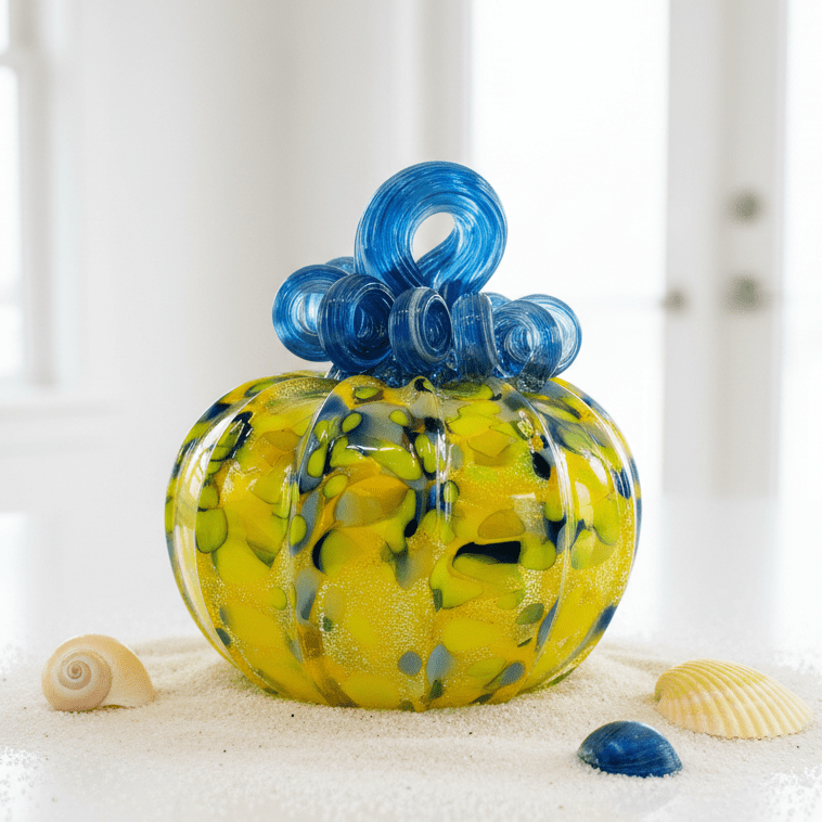 Daily Pumpkin 1328 Tell Me You’re Swedish Gabby Luke Adams Glass Blowing Studio 
