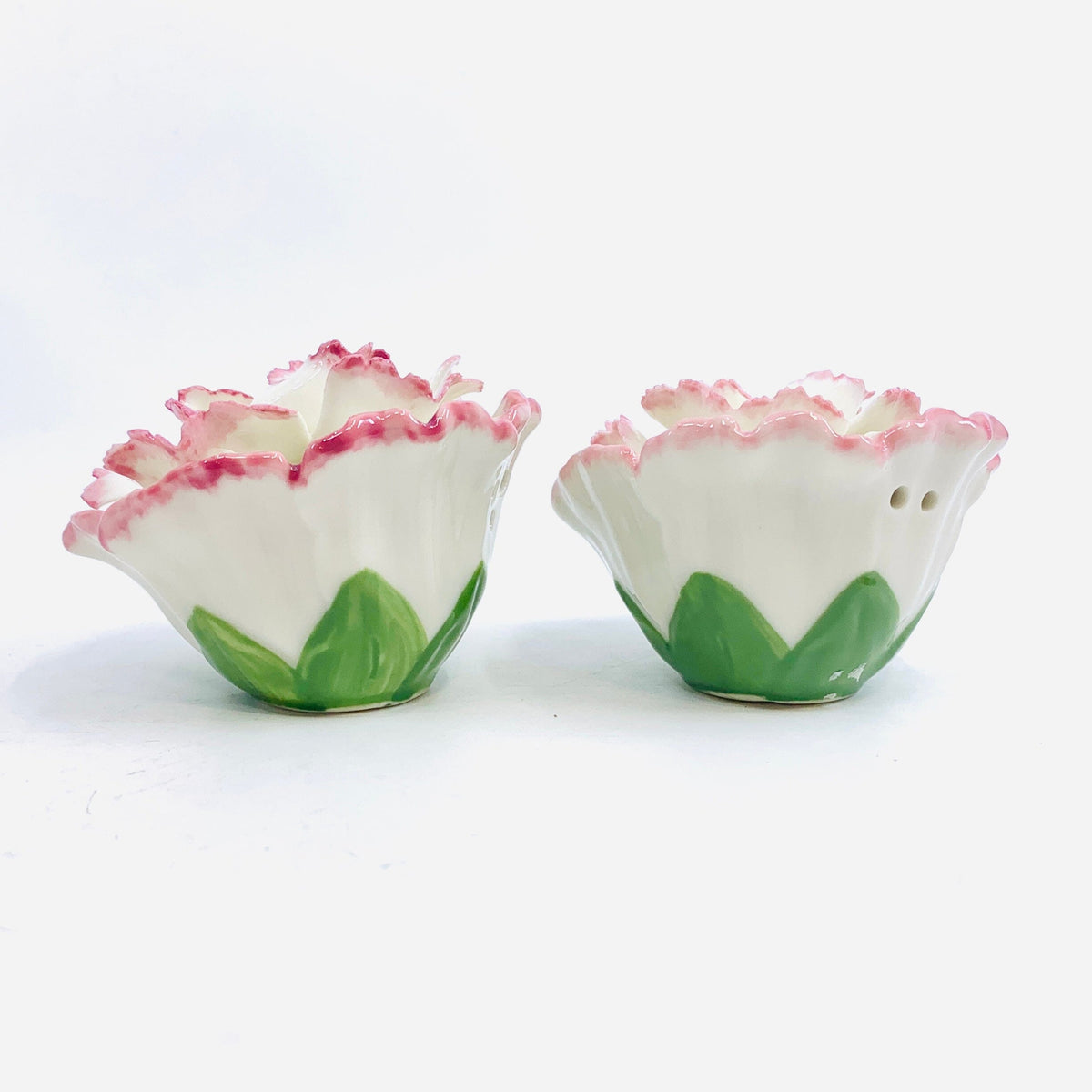 Carnation Salt and Pepper Shakers COSMOS 