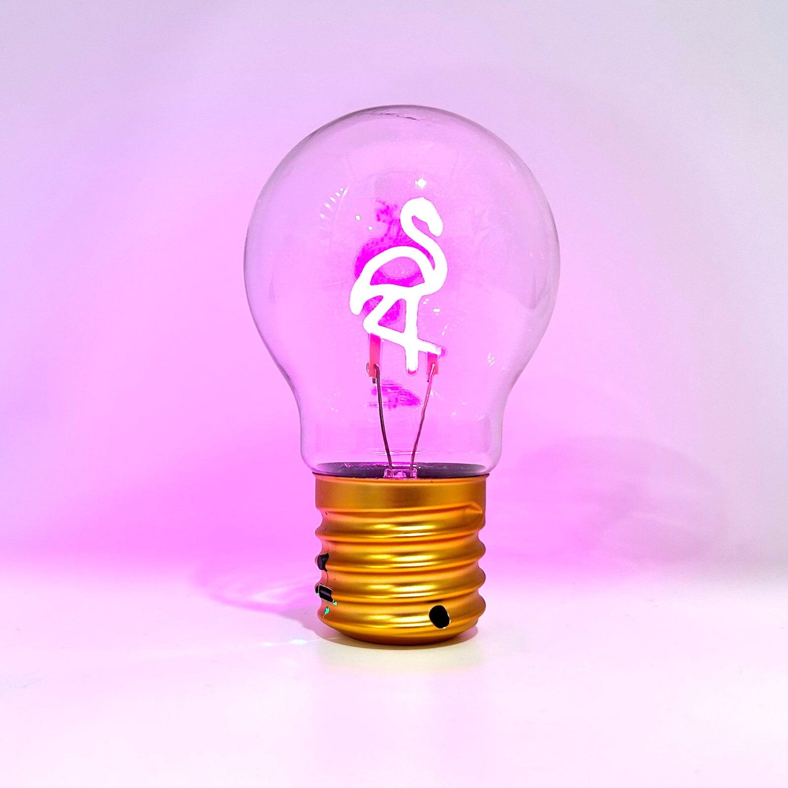 Retro Flamingo Lightbulb Décor 29TONIGHT 