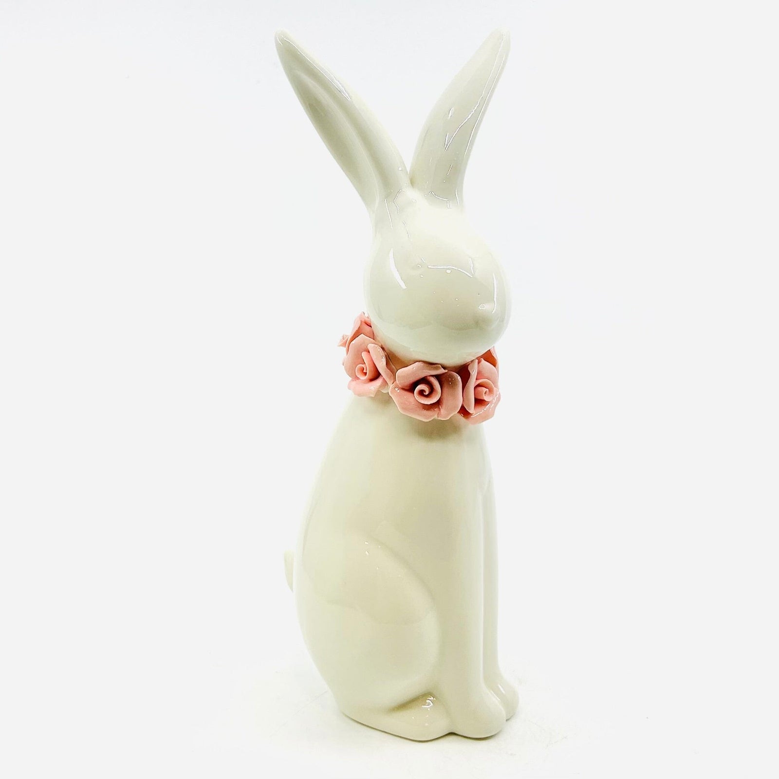 Petal Pink Porcelain Bunny, Large One Hundred 80 Degrees 