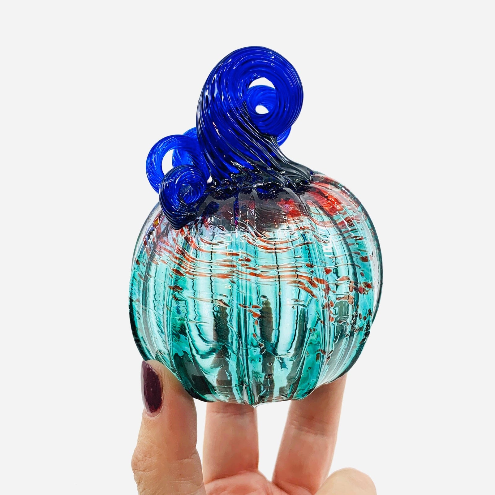 Daily Pumpkin 36 Fall Mini Daily Pumpkin Luke Adams Glass Blowing Studio 