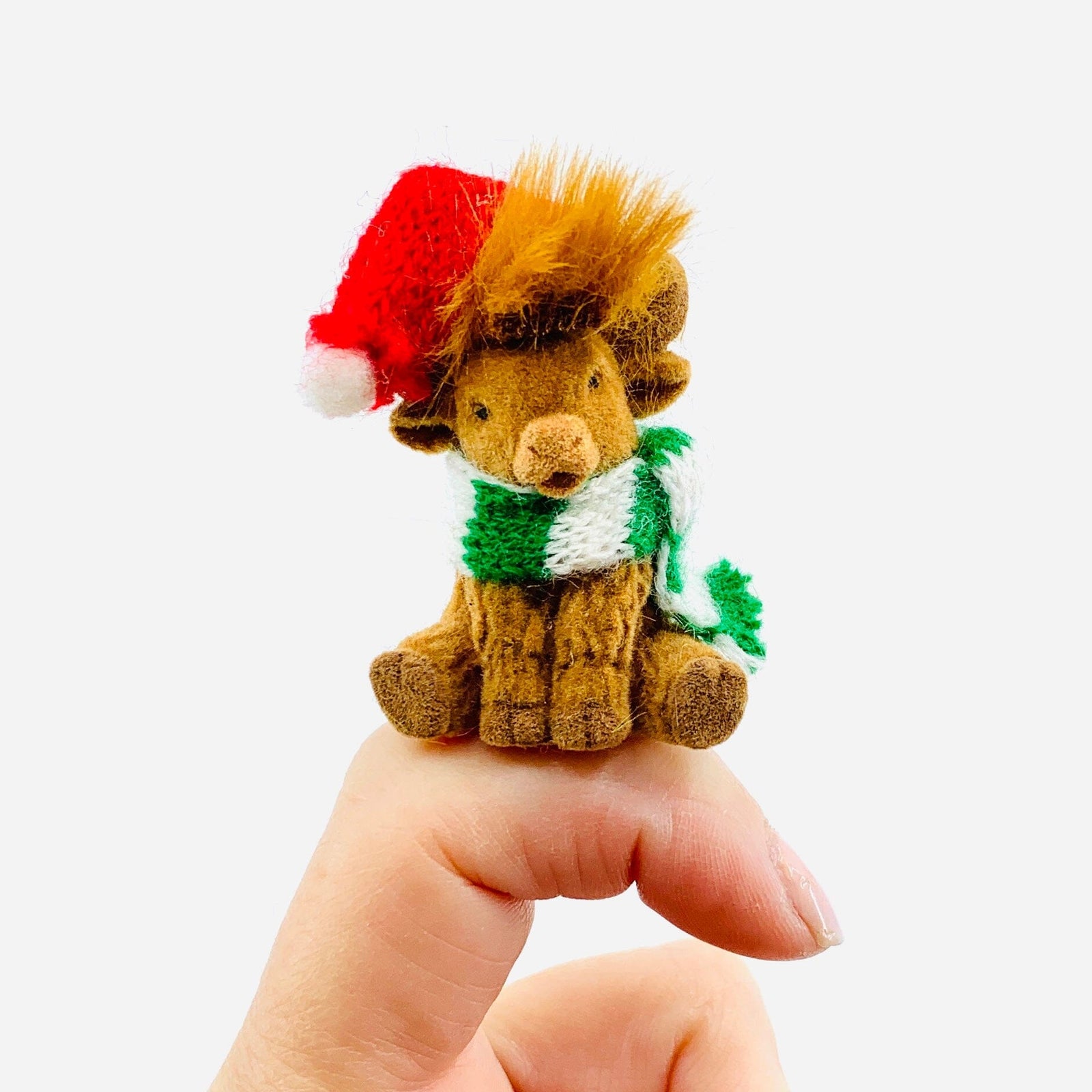 Holiday Highland Cow Charm - PT193 GANZ 