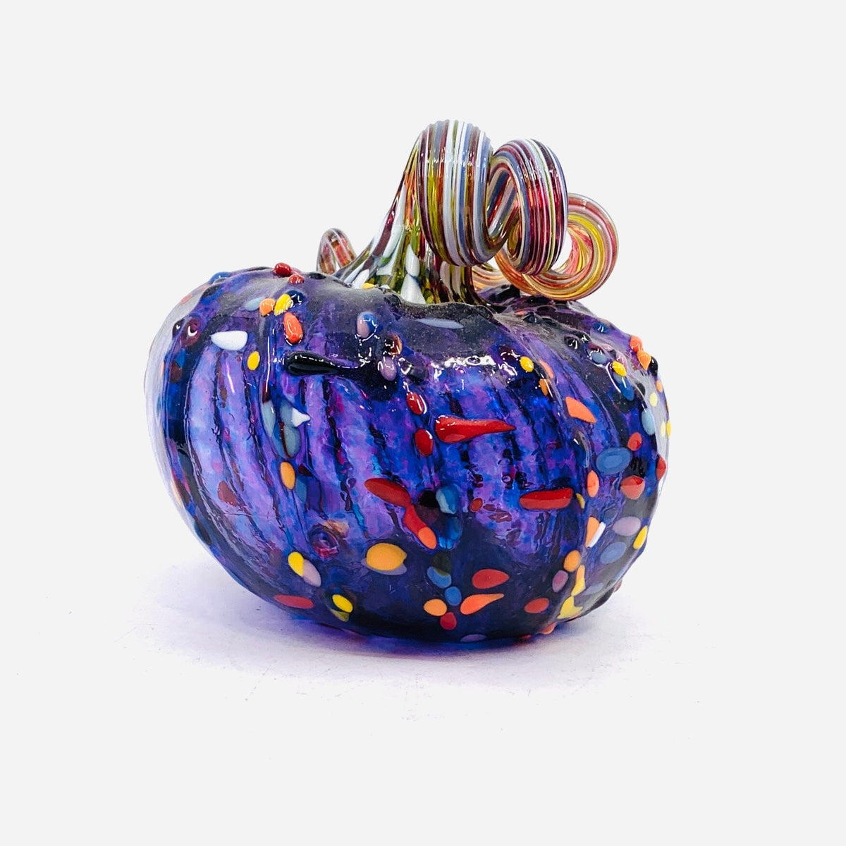 Daily Pumpkin 1551 Oops Squat Gabby Luke Adams Glass Blowing Studio 