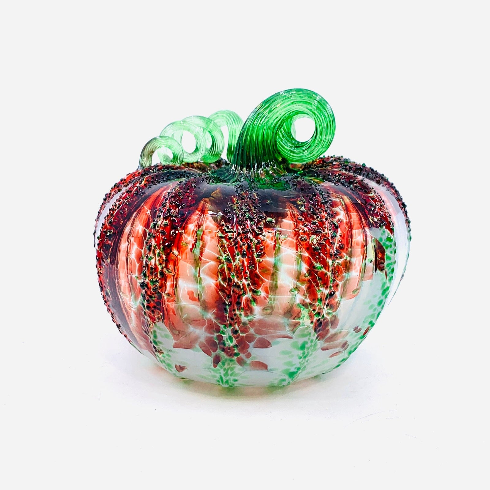 Daily Pumpkin 1476 Holiday Squat Gabby Luke Adams Glass Blowing Studio 