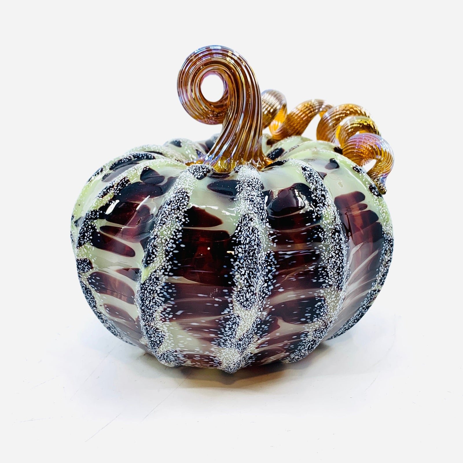 Daily Pumpkin 3575 Fall Squat Gabby Luke Adams Glass Blowing Studio 