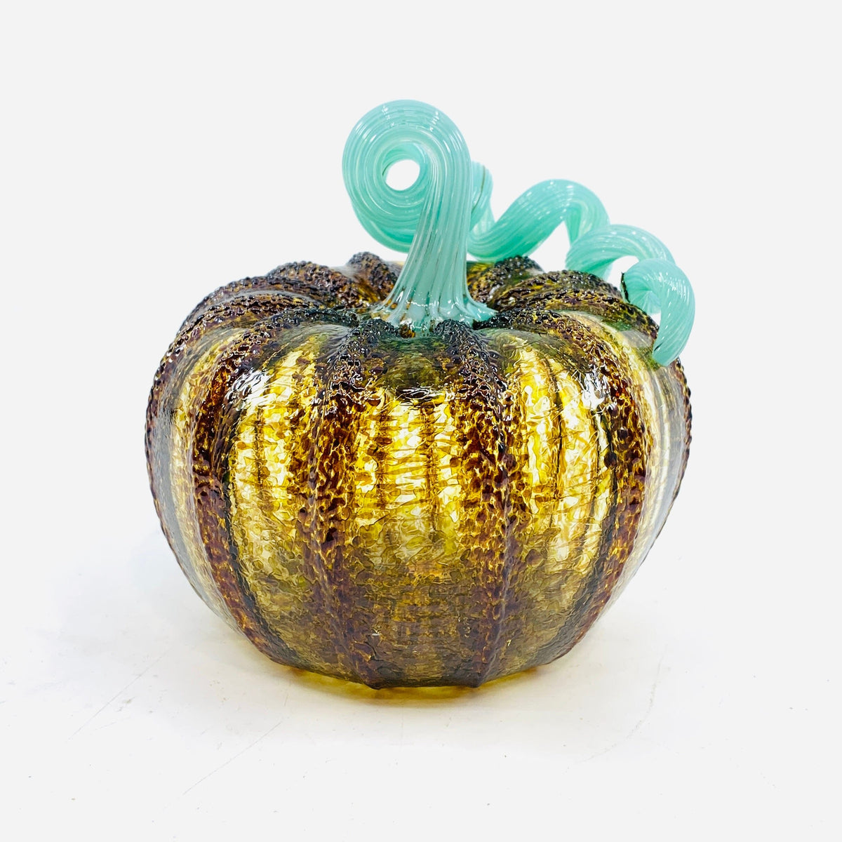 Daily Pumpkin 3150 Fall Squat Gabby Luke Adams Glass Blowing Studio 