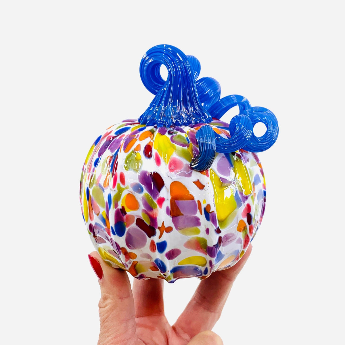 Daily Pumpkin 2472 Jumbo Mini Gabby Luke Adams Glass Blowing Studio 