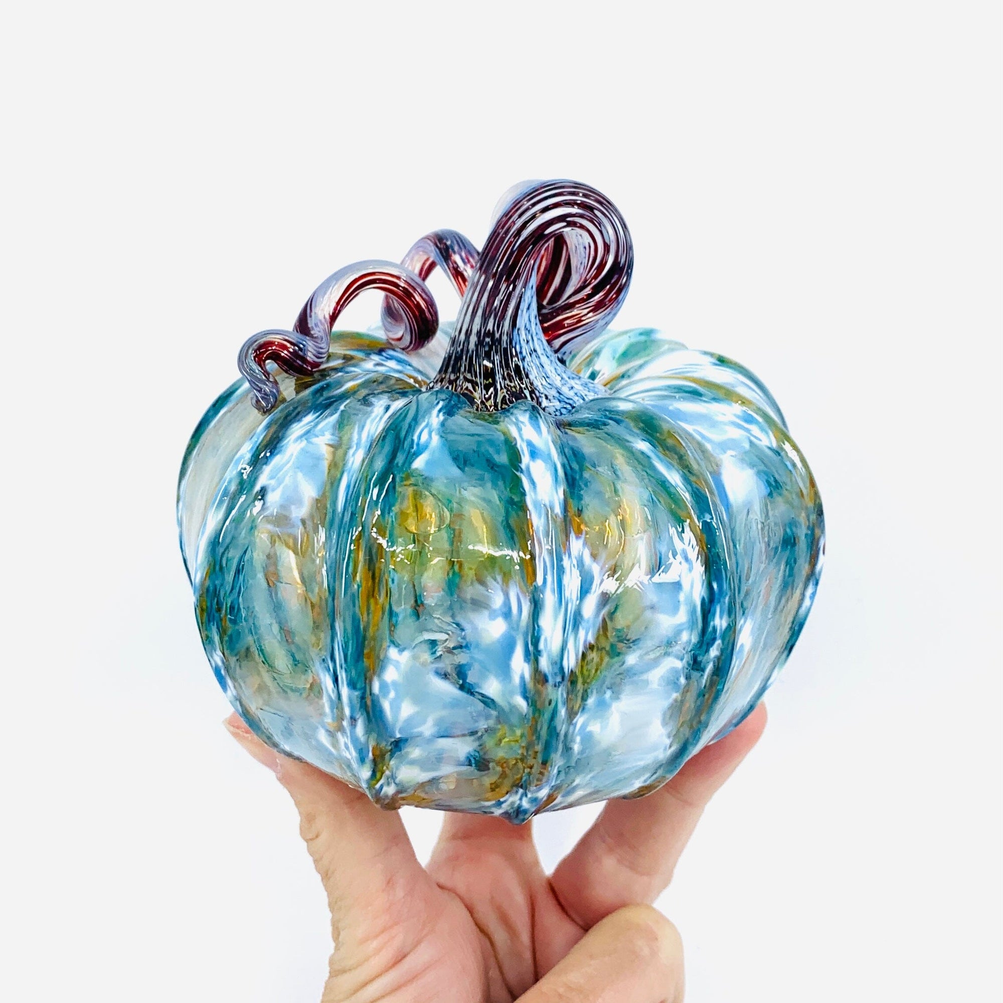 Daily Pumpkin 1771 Squat Gabby Luke Adams Glass Blowing Studio 