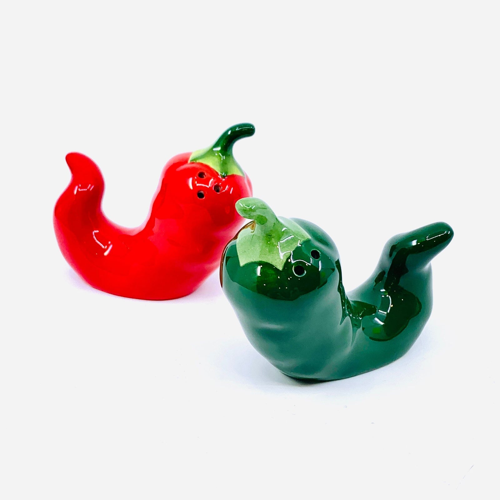 Chili Pepper Salt and Pepper Shakers COSMOS 