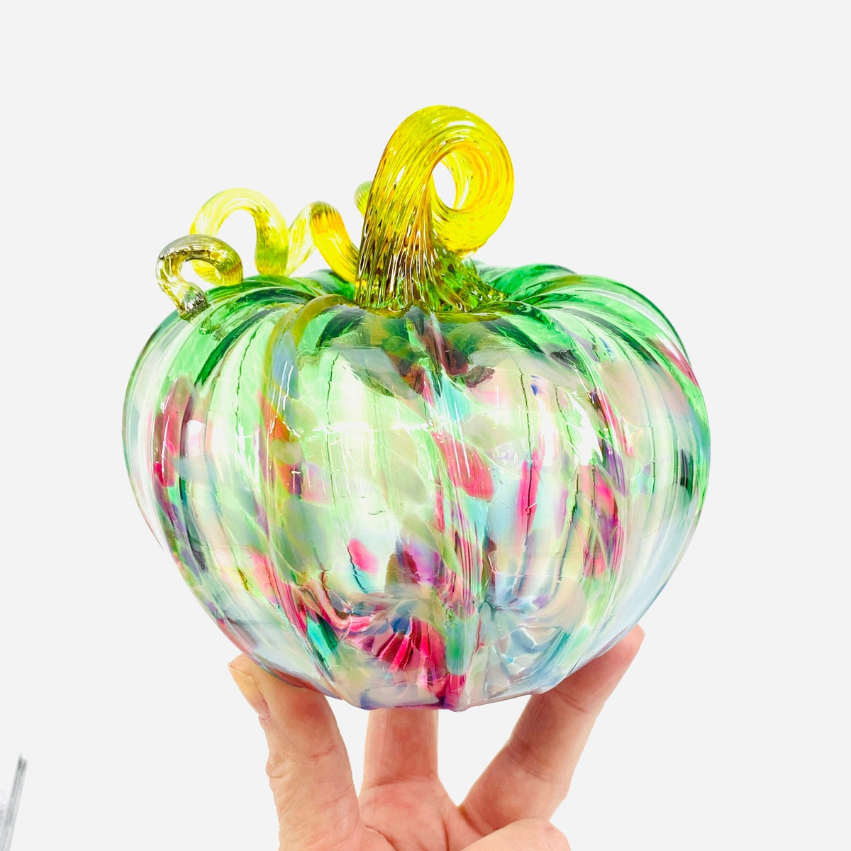 Daily Pumpkin 3185 Squat Gabby Luke Adams Glass Blowing Studio 