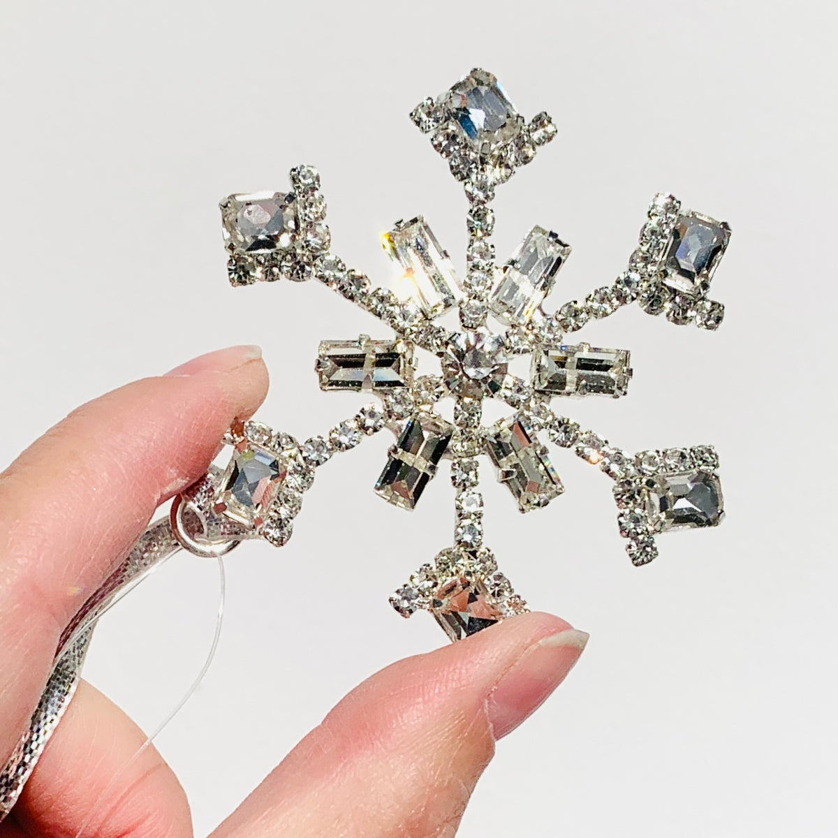 Snowflake Rhinestone Ornament 5