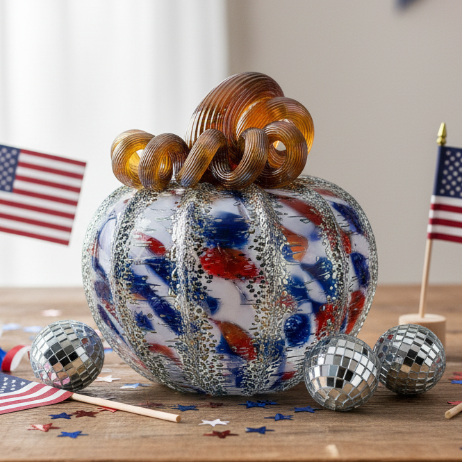 Party in the USA Squat Pumpkin