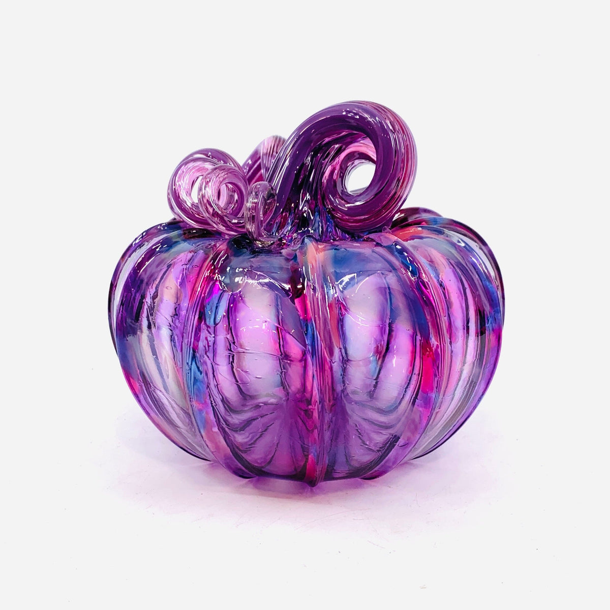Daily Pumpkin 2455 Conversation Heart Squat Gabby Luke Adams Glass Blowing Studio 