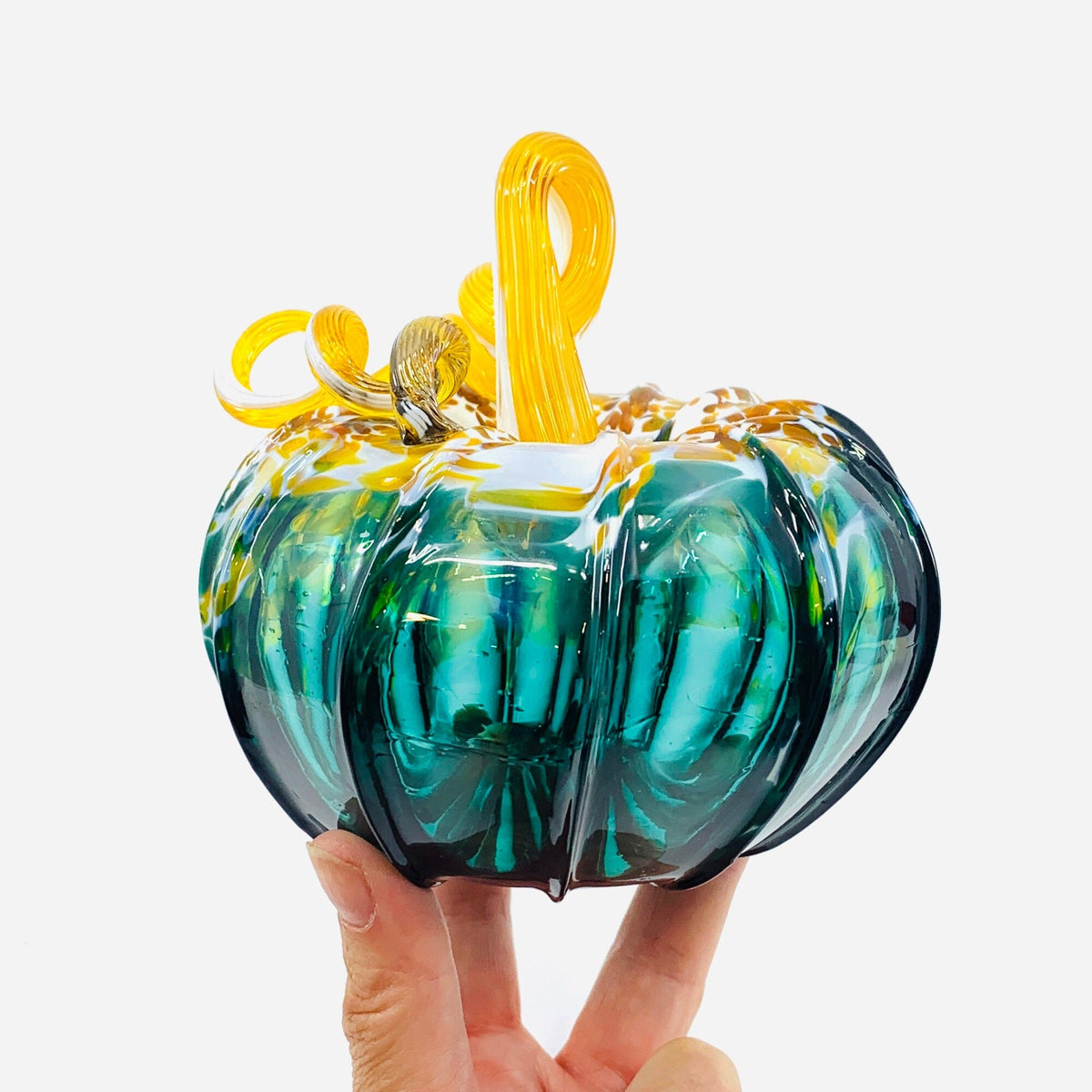 Daily Pumpkin 2322 Squat Gabby Luke Adams Glass Blowing Studio 