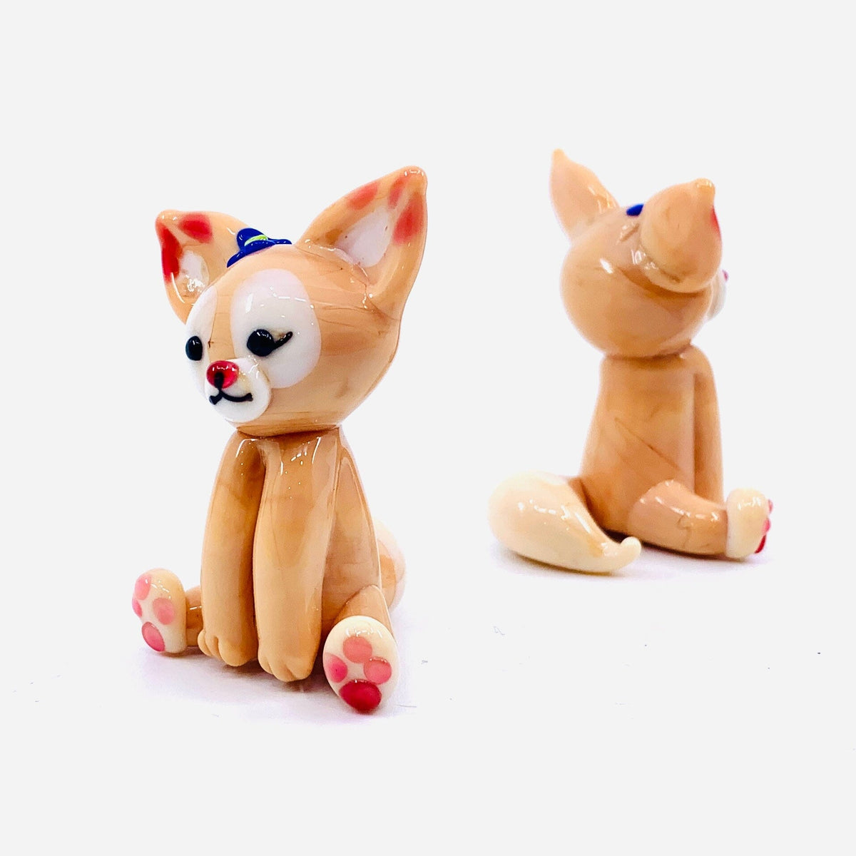 Glass Long Arm Cat Miniature Alex 