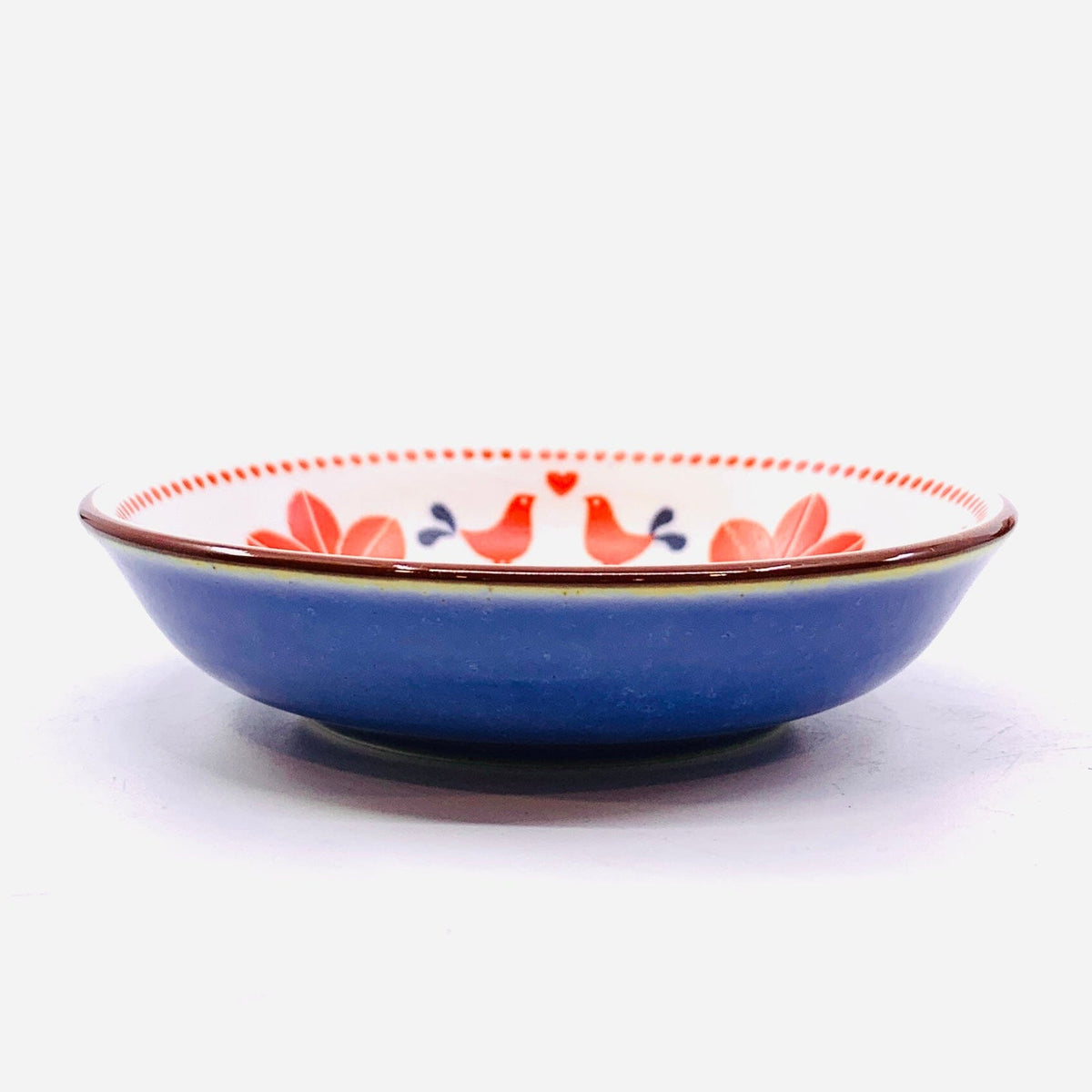 Patterned Porcelain Dipping Bowl 8, Red One Hundred 80 Degrees 