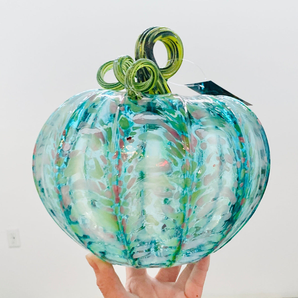 Daily Pumpkin Monet Large Daily Pumpkin Luke Adams Glass Blowing Studio 