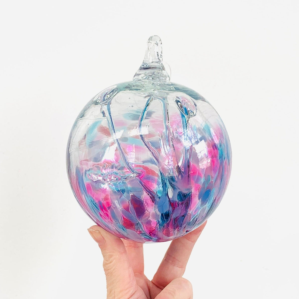 Daily 5” Wishball 3658 Gabby Luke Adams Glass Blowing Studio 