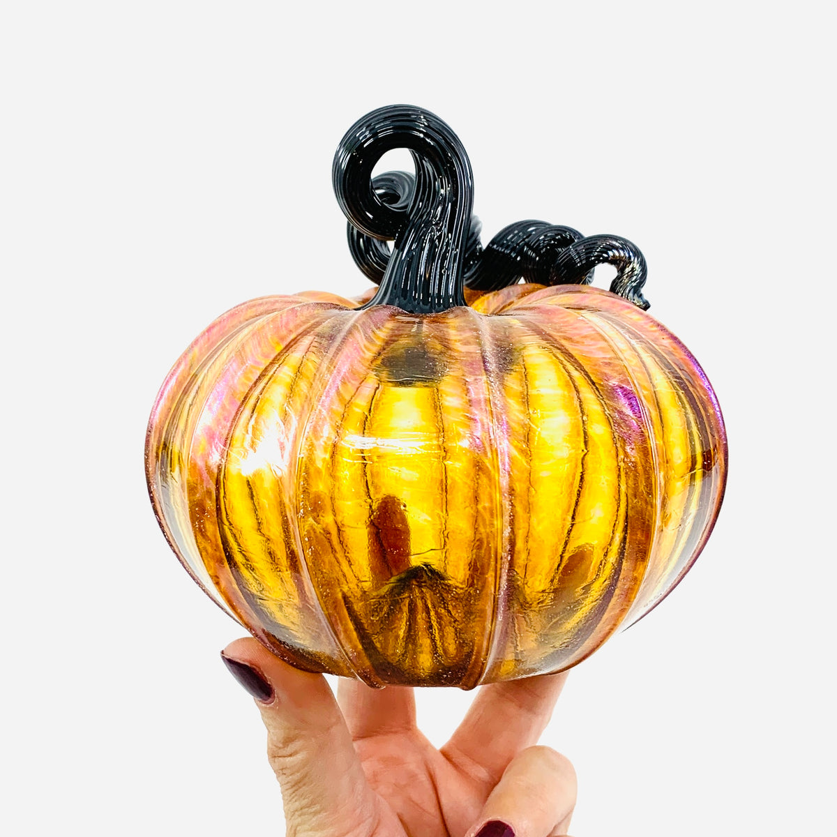 Daily Pumpkin 3983 Fall Shimmer Squat